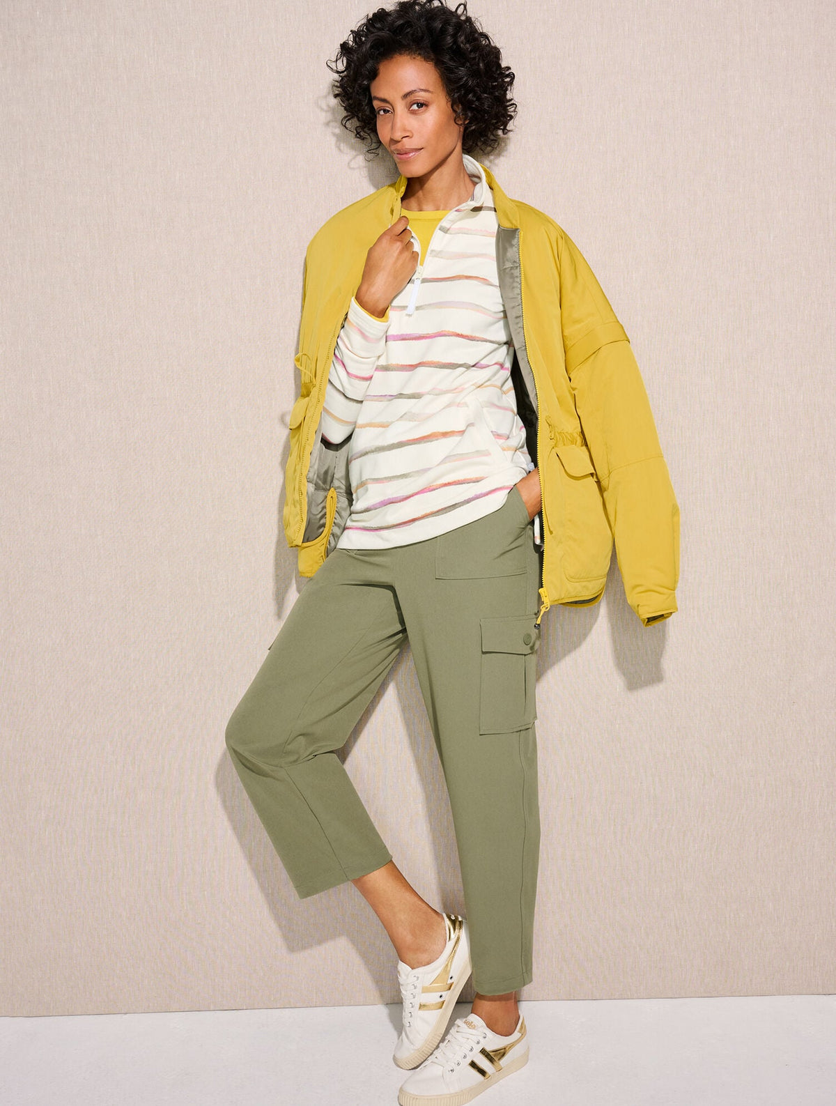 ZIP-OFF SLEEVE WOVEN JACKET | Talbots