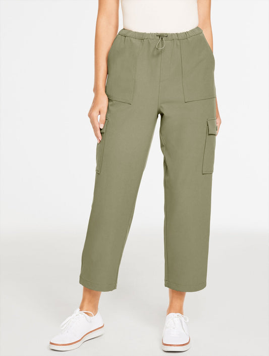 STRETCH WOVEN CARGO PANTS | Talbots