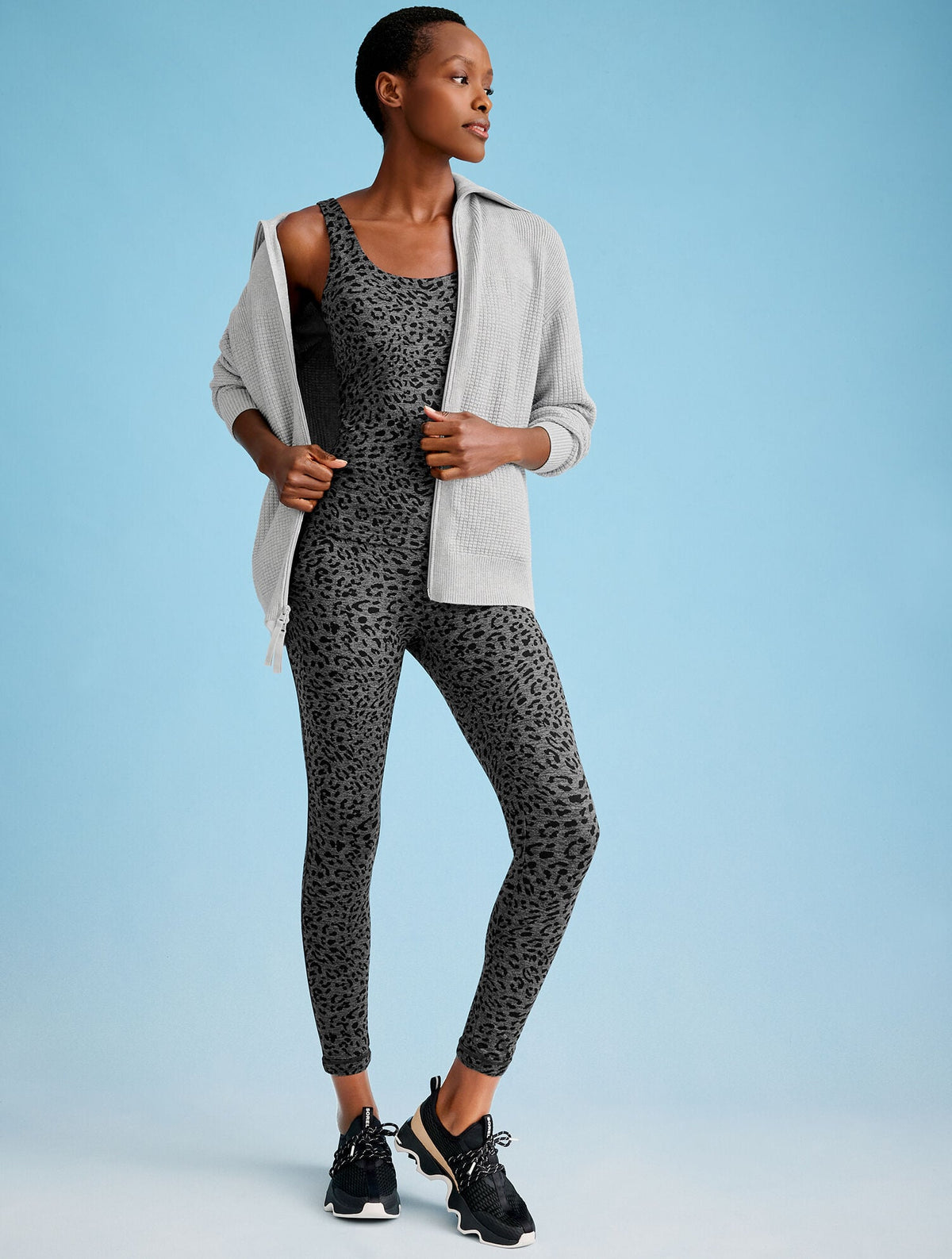 WAFFLE KNIT SWEATER JACKET | Talbots