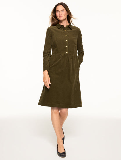 CORDUROY SHIRTDRESS | Talbots