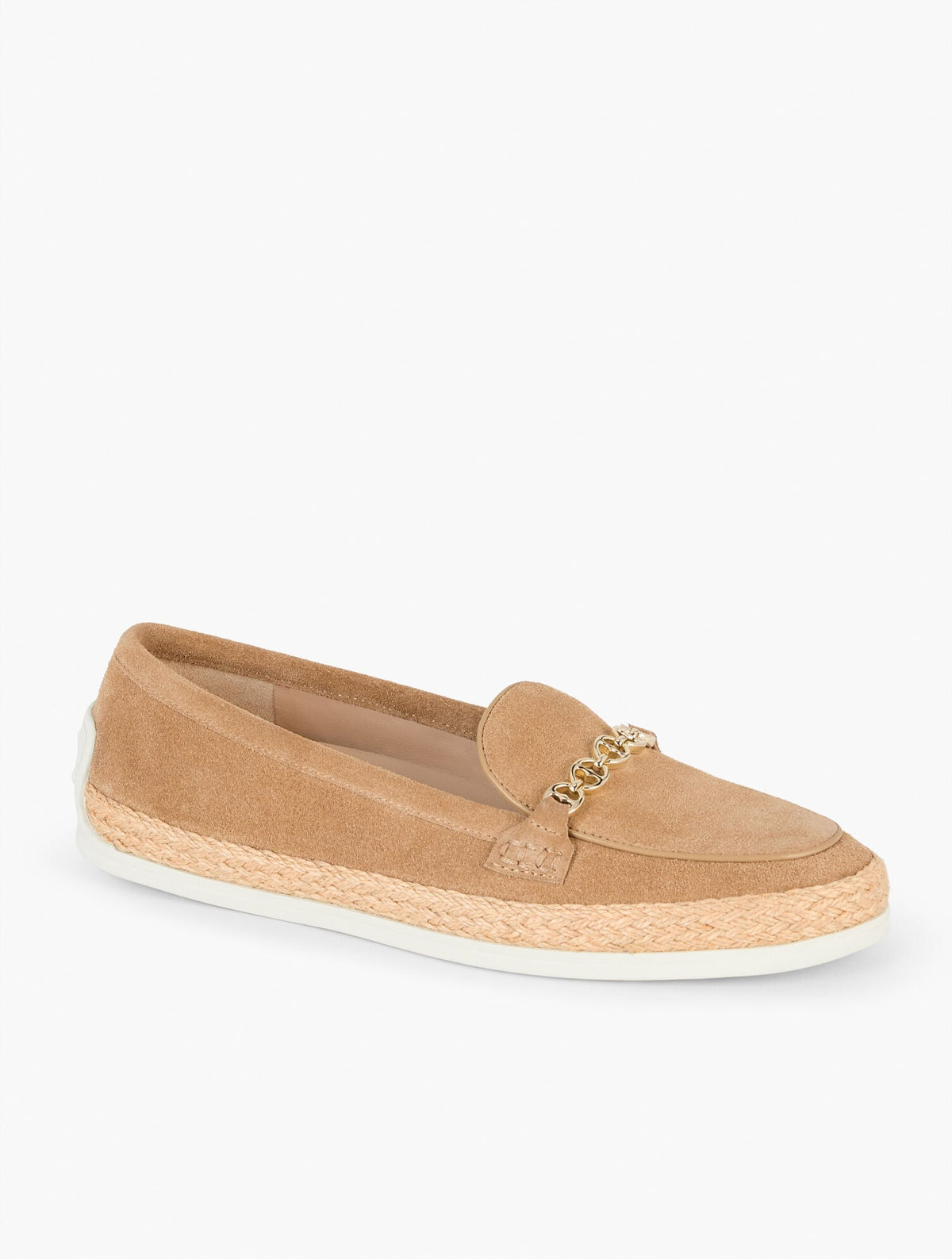 ANDI SUEDE ESPADRILLE LOAFERS | Talbots