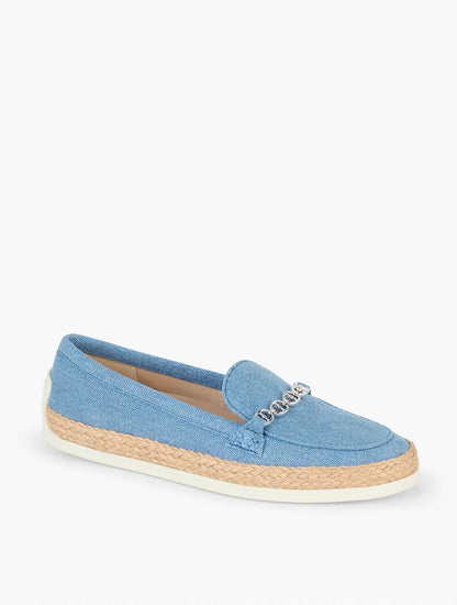 ANDI DENIM ESPADRILLE LOAFERS | Talbots