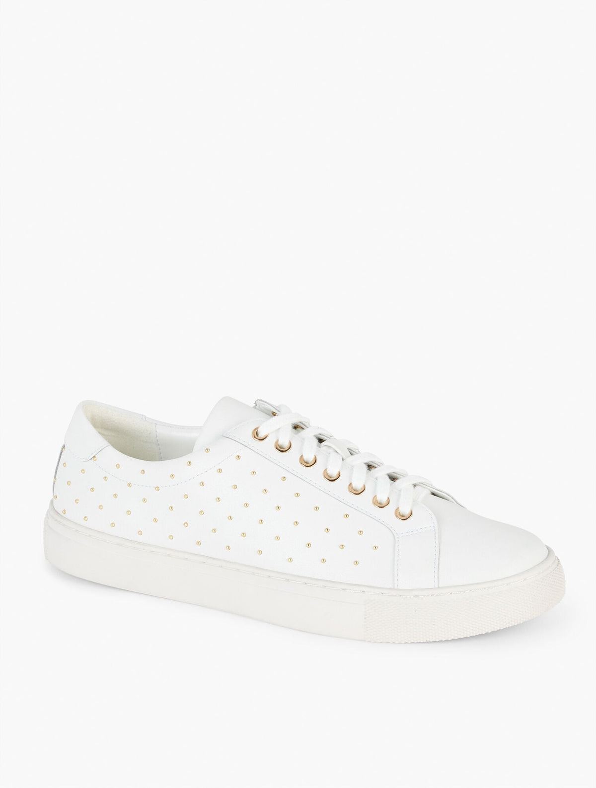 AUBREY STUDDED NAPPA SNEAKERS | Talbots