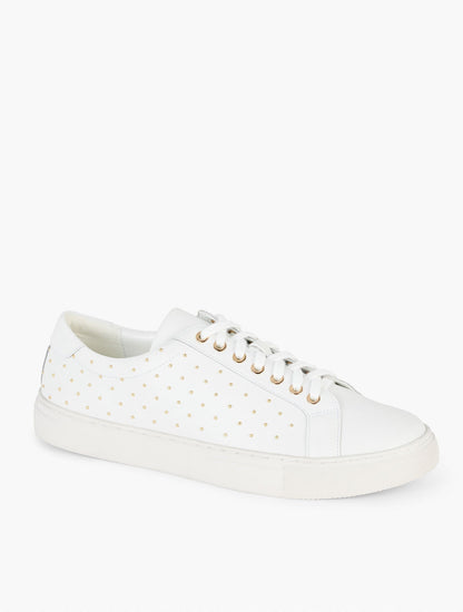AUBREY STUDDED NAPPA SNEAKERS | Talbots