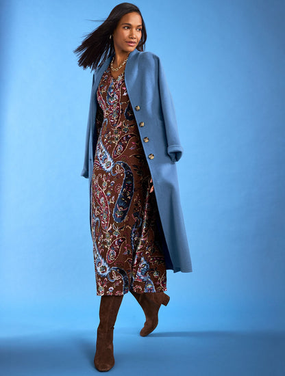 PERLA TALL SUEDE BLOCK HEEL BOOTS | Talbots