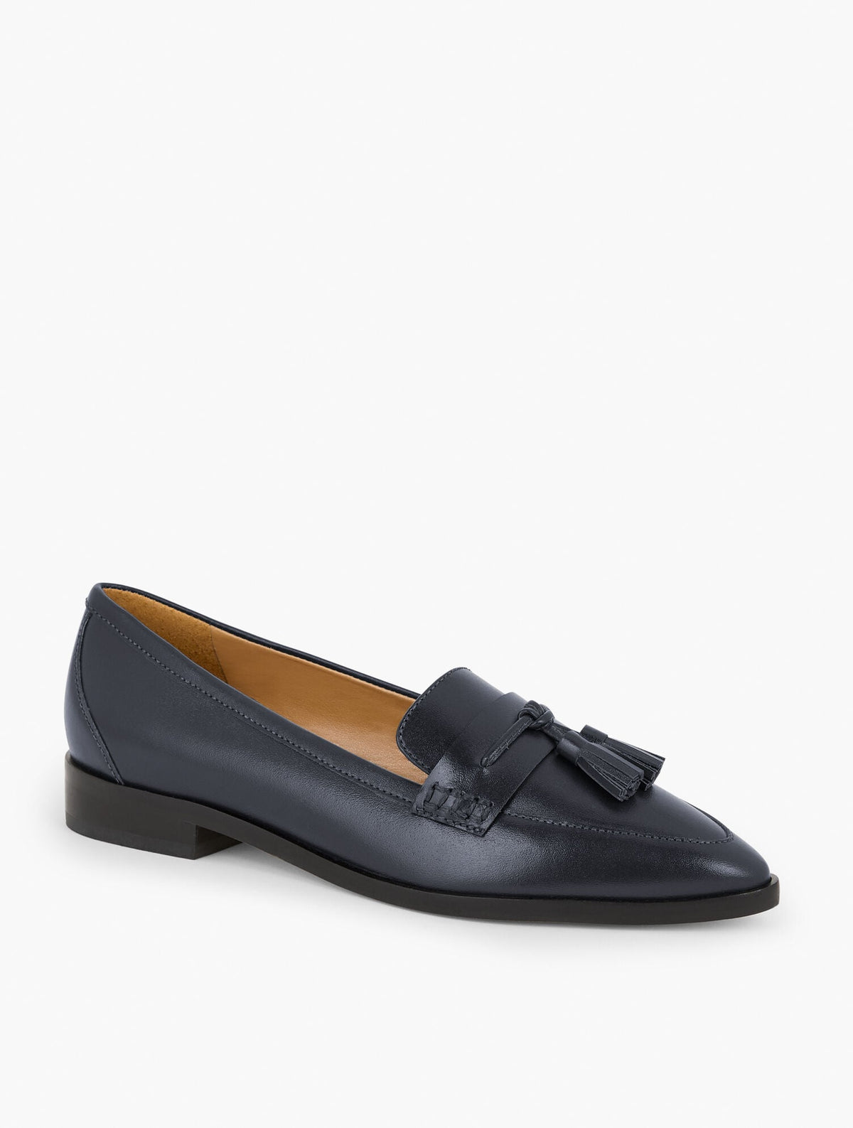 REECE POINTED TOE NAPPA LOAFERS | Talbots