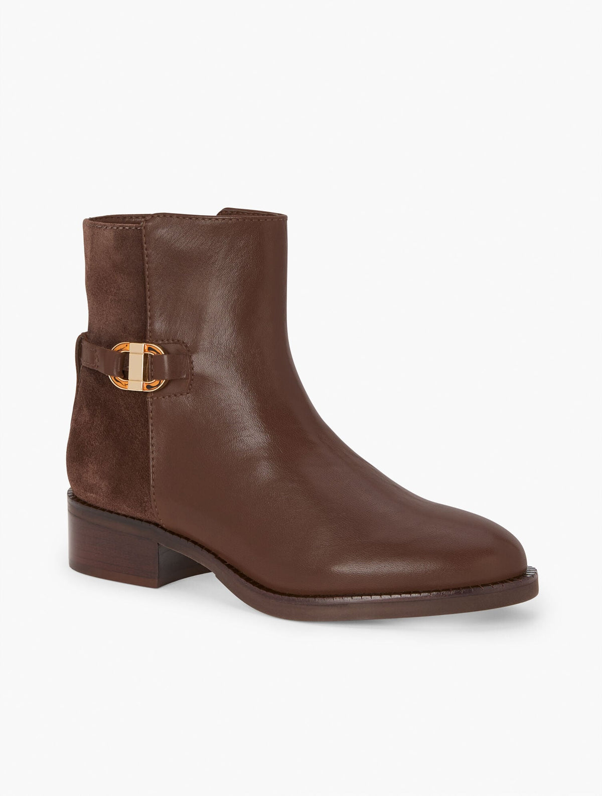 WAVERLY NAPPA ANKLE BOOTS | Talbots