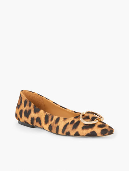 WHITLEY ORNAMENT SUEDE BALLET FLATS - PRINTED | Talbots