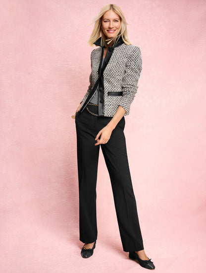 VANESSA CAP TOE SUEDE BLOCK HEEL PUMPS | Talbots