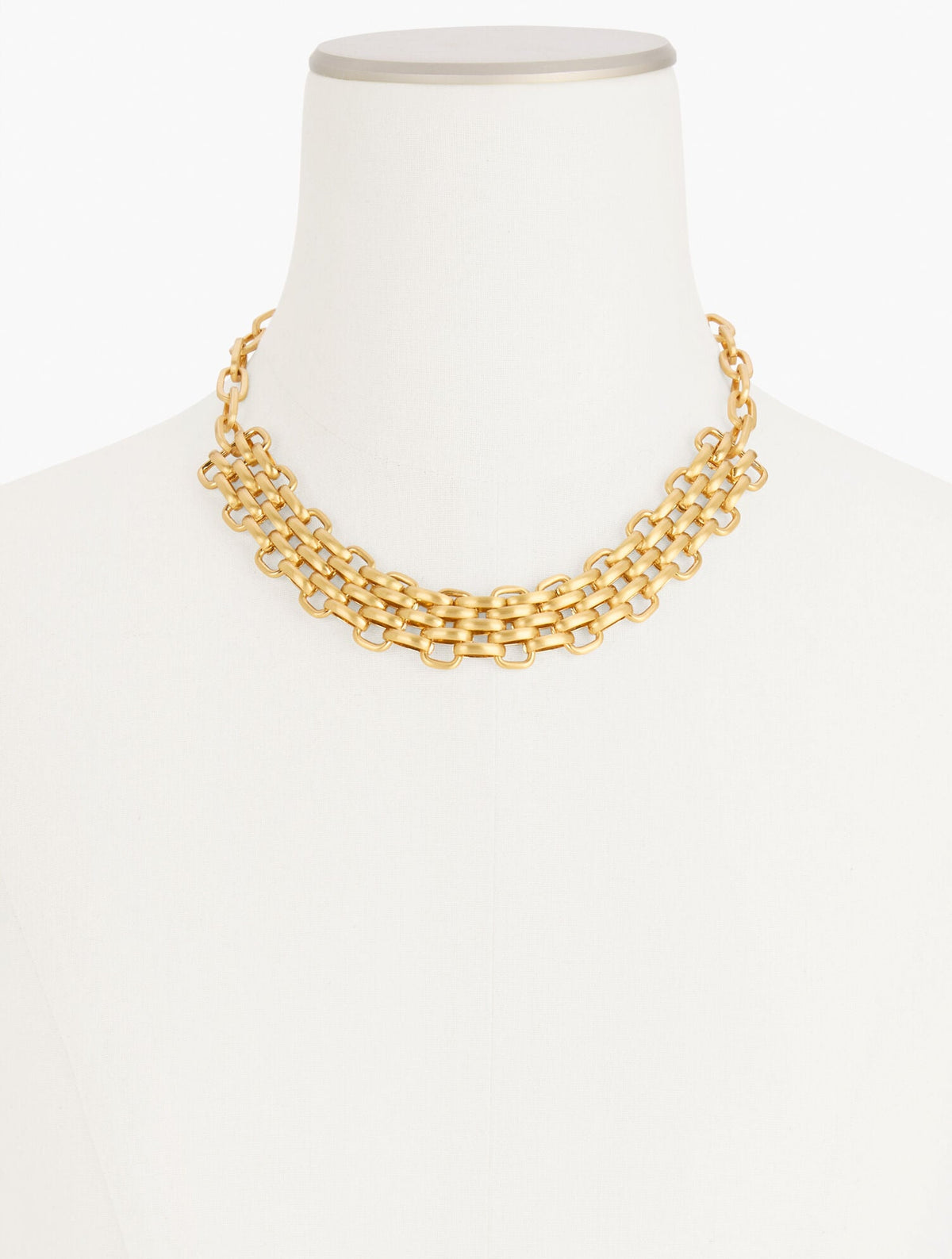 MIXED PANTHER CHAIN NECKLACE | Talbots