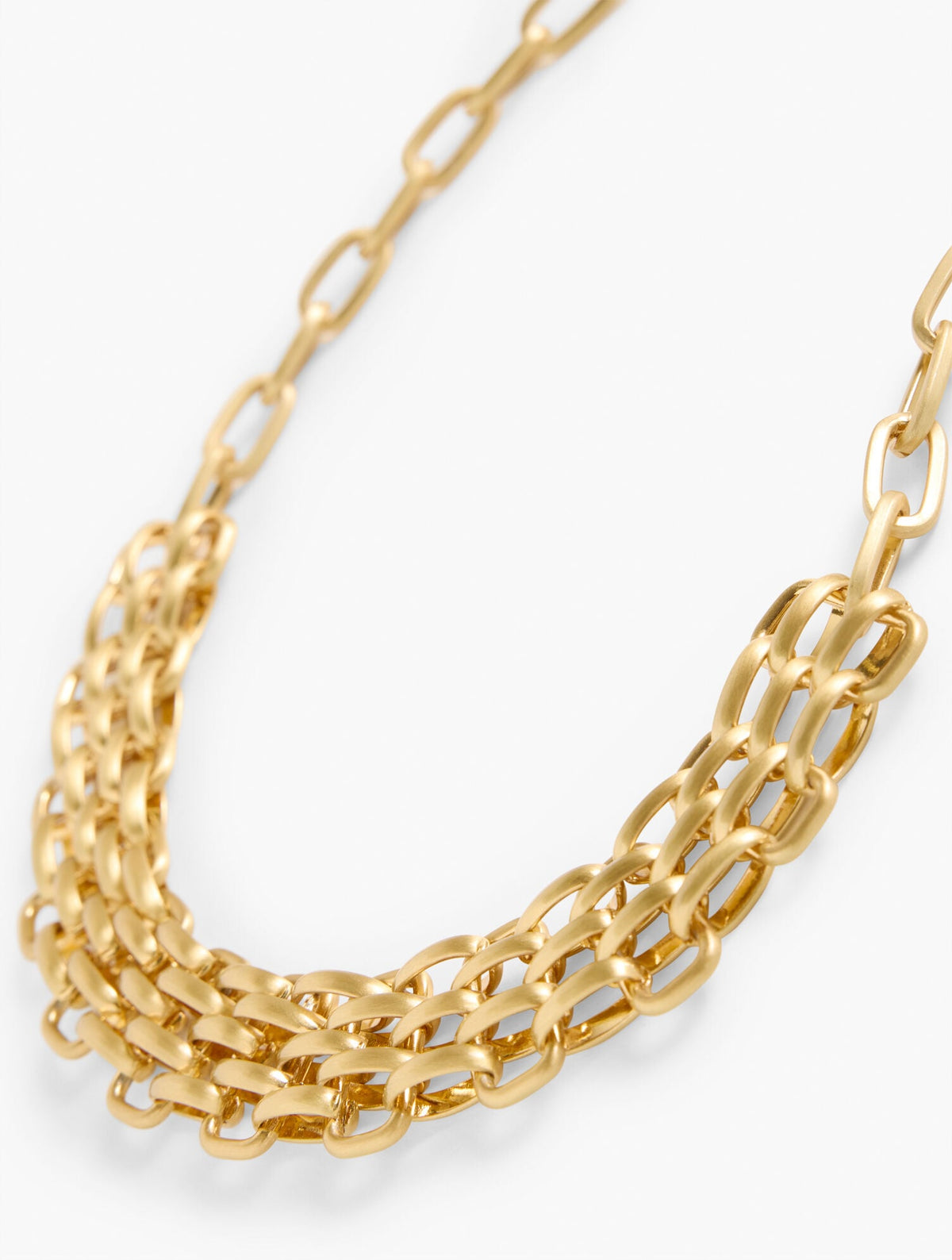 MIXED PANTHER CHAIN NECKLACE | Talbots