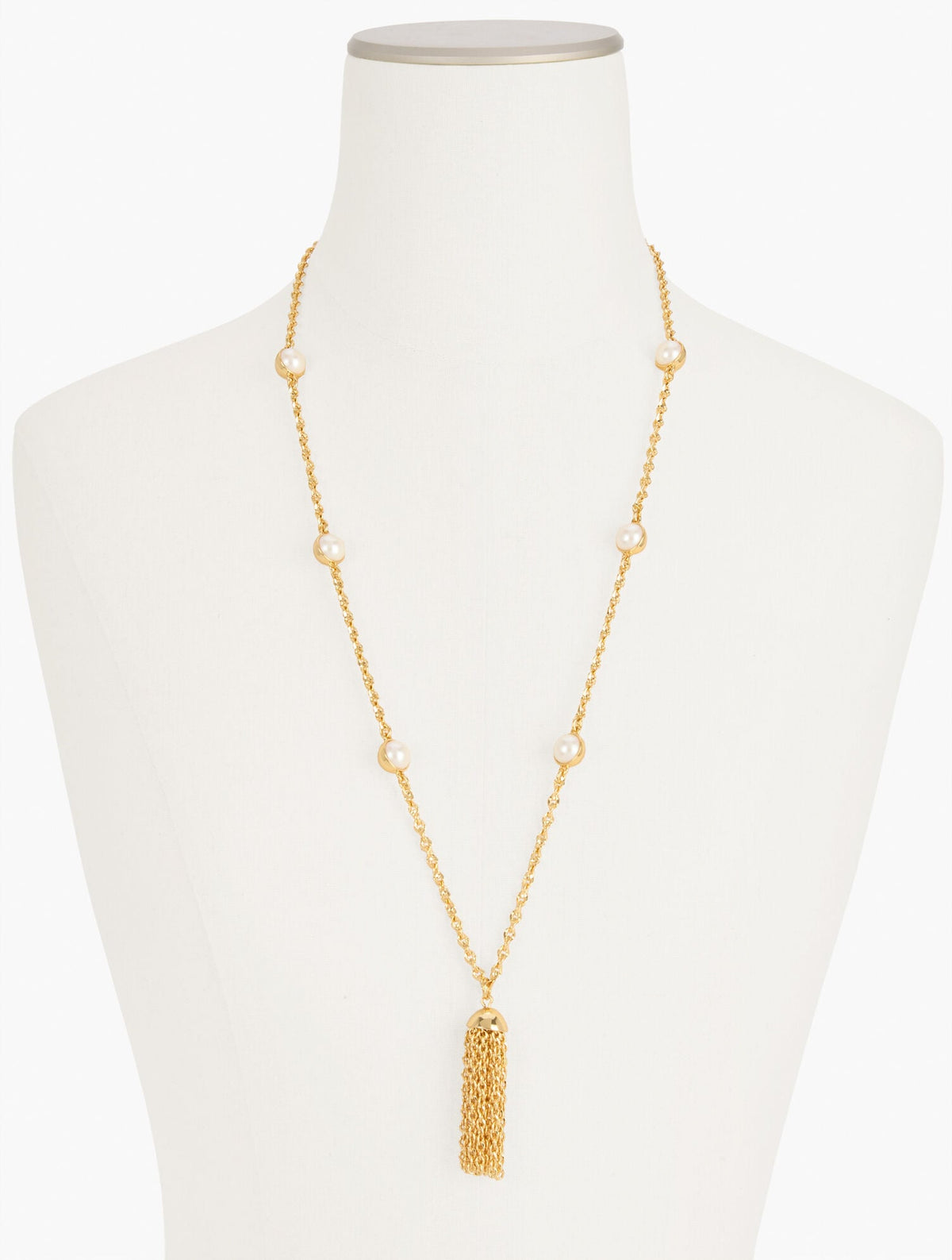 PEARL STATION NECKLACE | Talbots