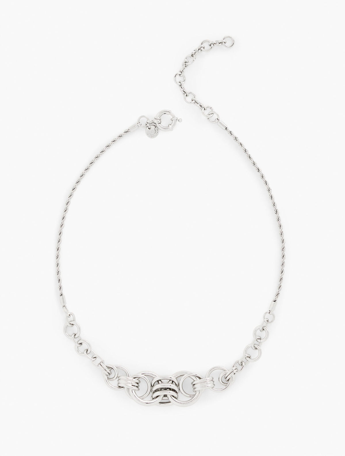 INTERLOCK SCULPTURAL NECKLACE | Talbots