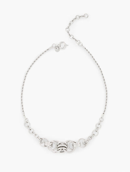 INTERLOCK SCULPTURAL NECKLACE | Talbots