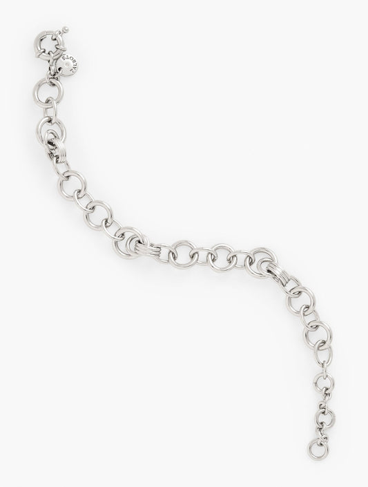 INTERLOCK SCULPTURAL BRACELET | Talbots