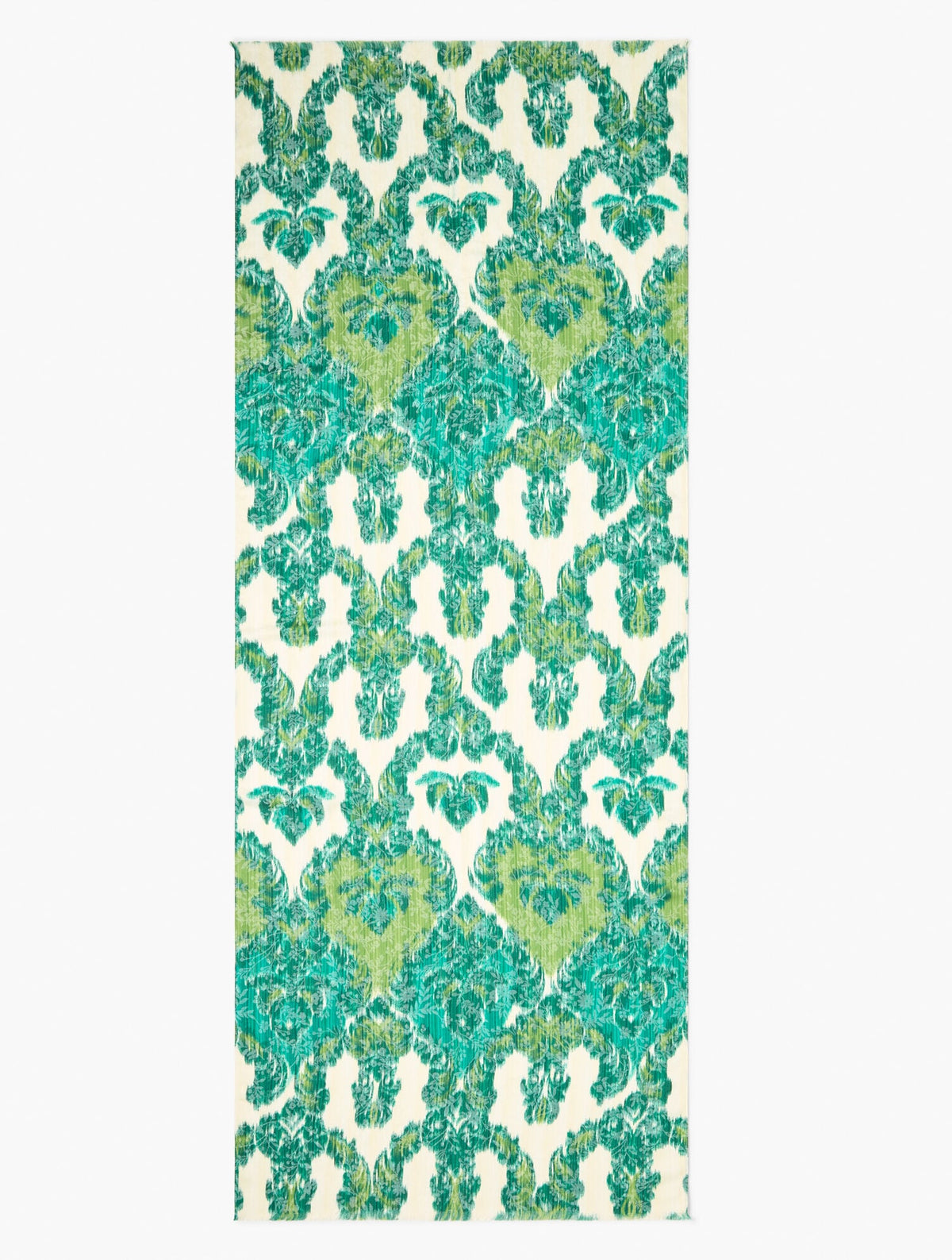WATERCOLOR DAMASK OBLONG SCARF | Talbots
