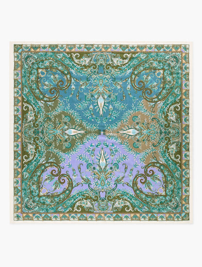 ECHO PAISLEY OVERSIZED SQUARE SCARF | Talbots