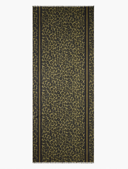 OPULENT OCELOT OBLONG SCARF | Talbots