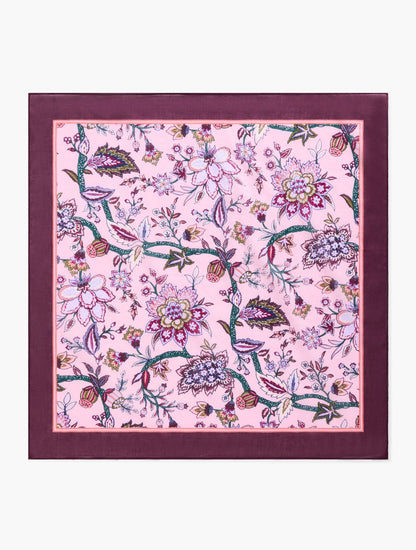 BLOOMING JACOBEAN NECKERCHIEF | Talbots