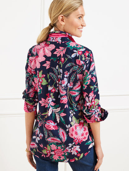 MODERN CLASSIC SHIRT - JOYFUL JACOBEAN | Talbots