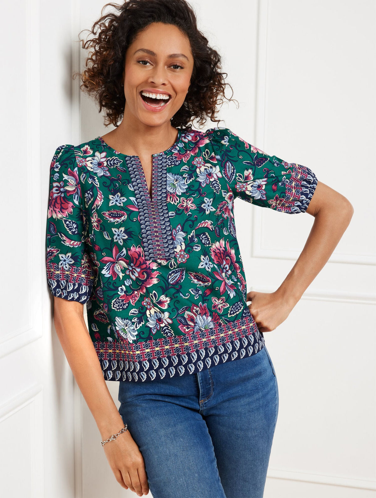 GORGEOUS GARDEN TOP | Talbots