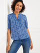 AZURE BLUE/IVORY