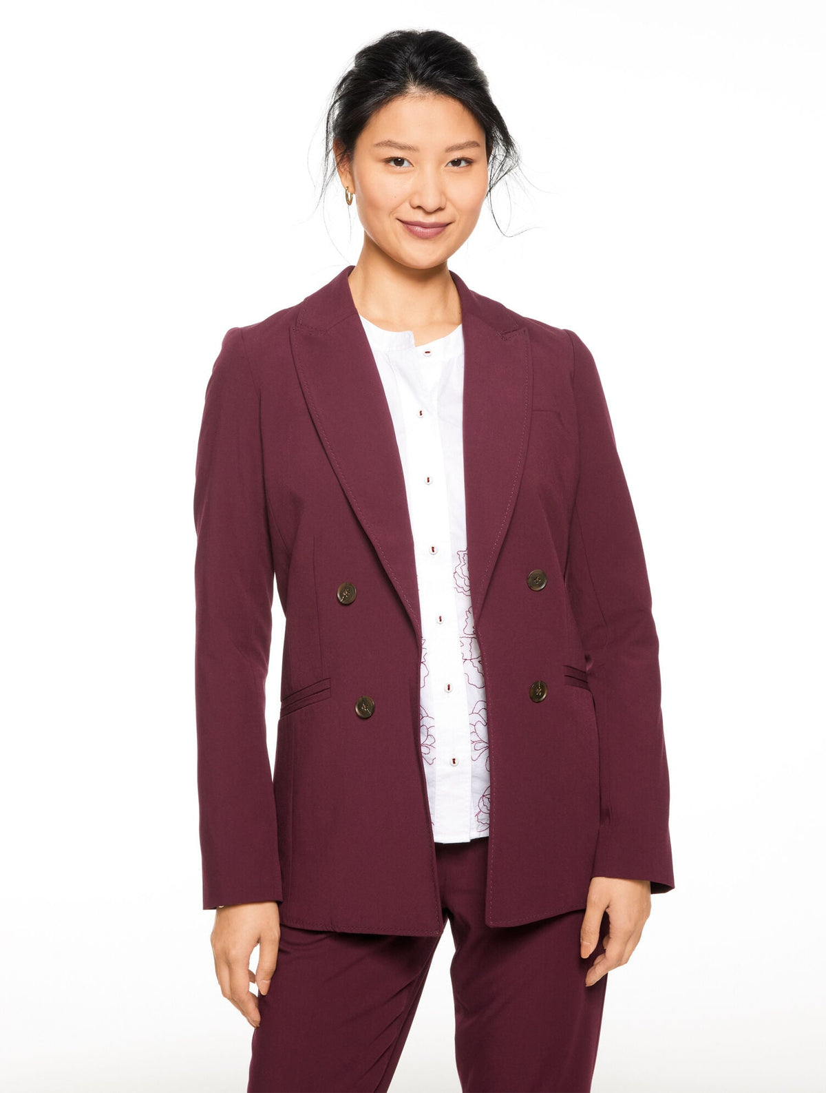 CITY TWILL BLAZER | Talbots