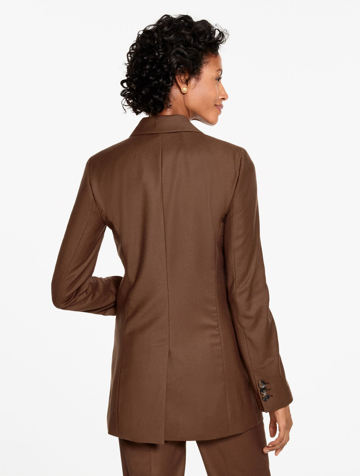 LUXE ITALIAN FLANNEL BLAZER | Talbots