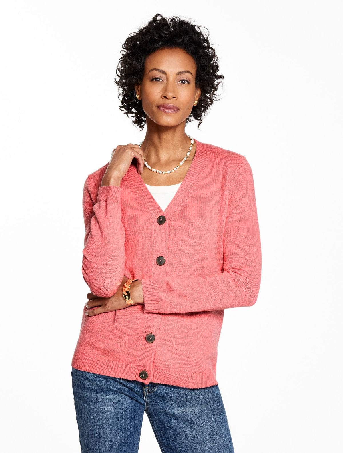V-NECK CARDIGAN | Talbots