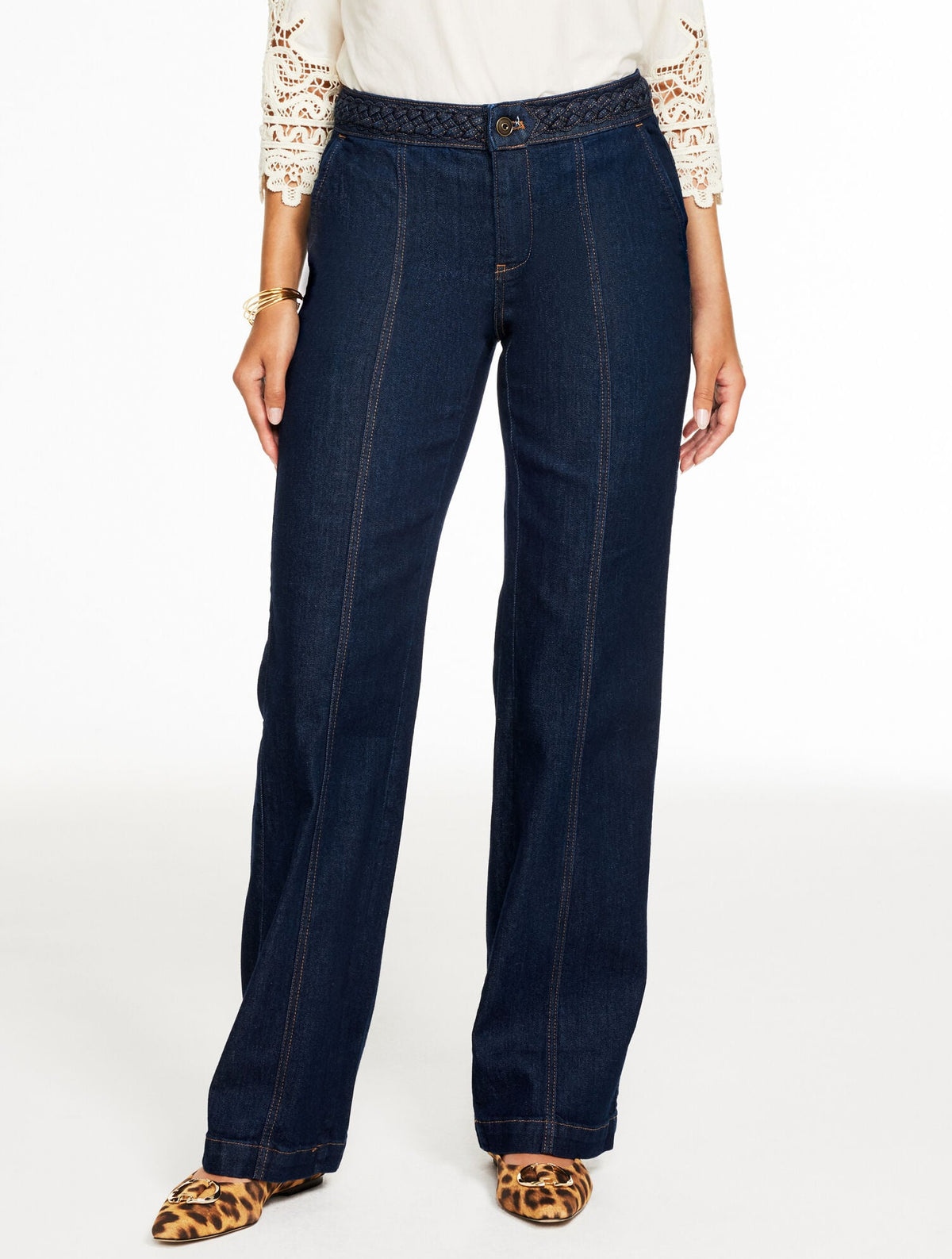 CLASSIC JEAN TROUSERS - VERONICA WASH | Talbots