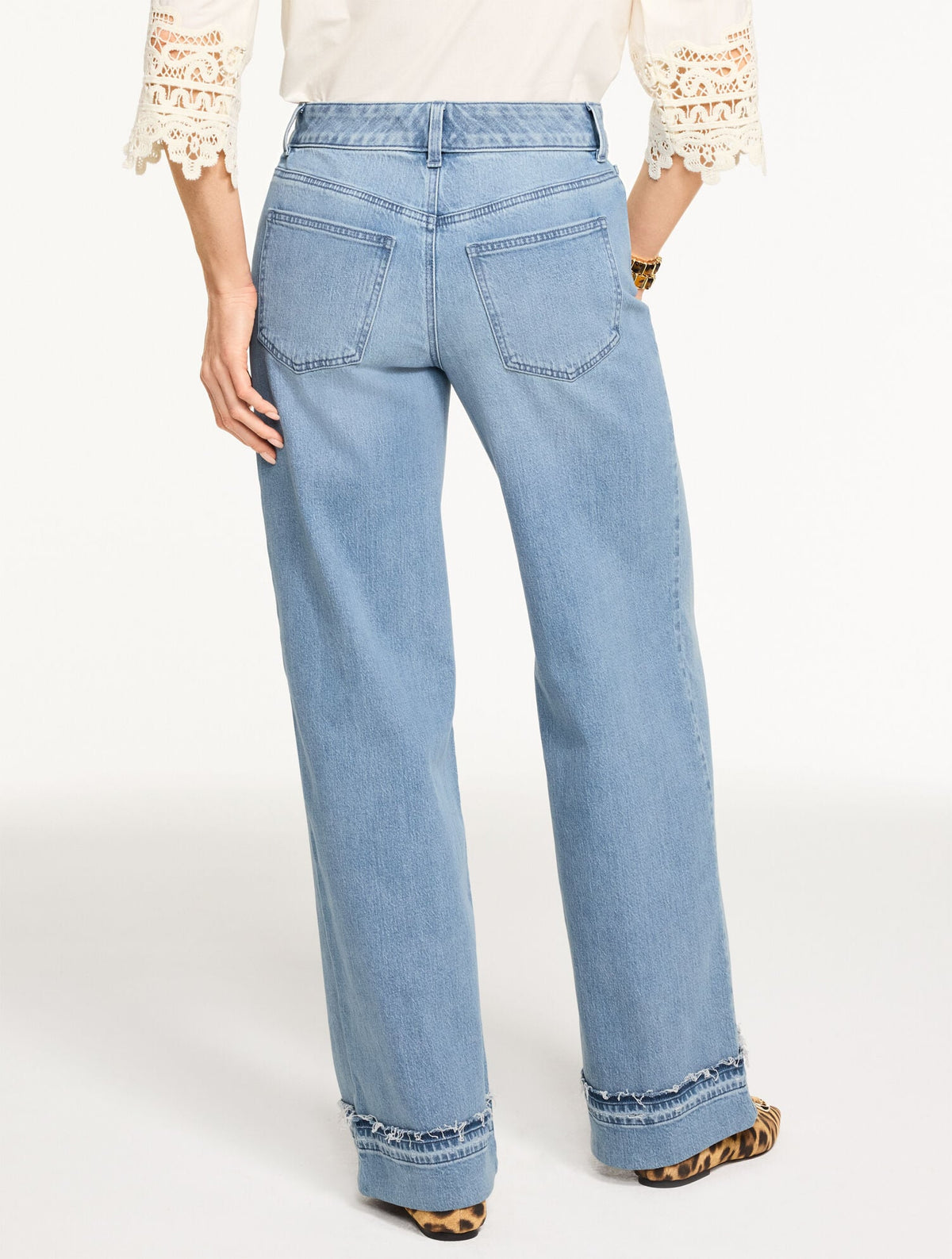 RELAXED TROUSER JEANS - PERRY WASH | Talbots