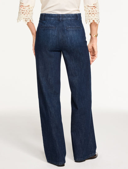 RELAXED TROUSER JEANS - WELLINGTON WASH | Talbots