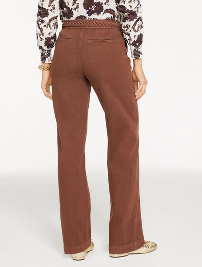 CLASSIC JEAN TROUSERS - BRAIDED WAIST | Talbots