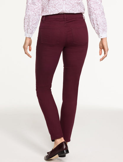 SLIM ANKLE JEANS - SOLID - CURVY FIT | Talbots