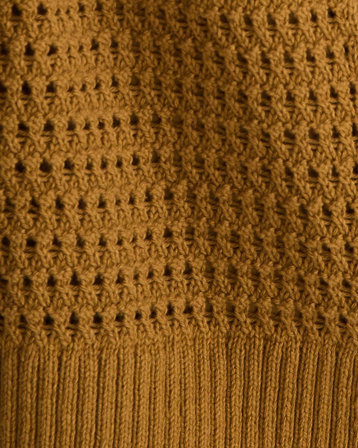 ORGANIC COTTON OPEN STITCH CARDIGAN | Talbots
