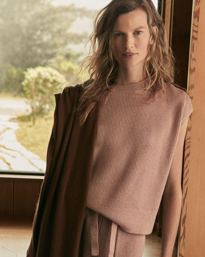 ORGANIC COTTON CASHMERE DROP SHOULDER TEE | Talbots