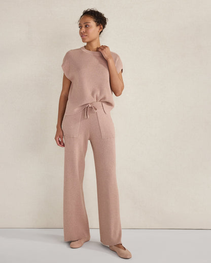 ORGANIC COTTON CASHMERE DROP SHOULDER TEE | Talbots