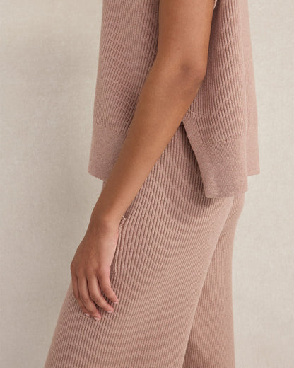 ORGANIC COTTON CASHMERE DROP SHOULDER TEE | Talbots