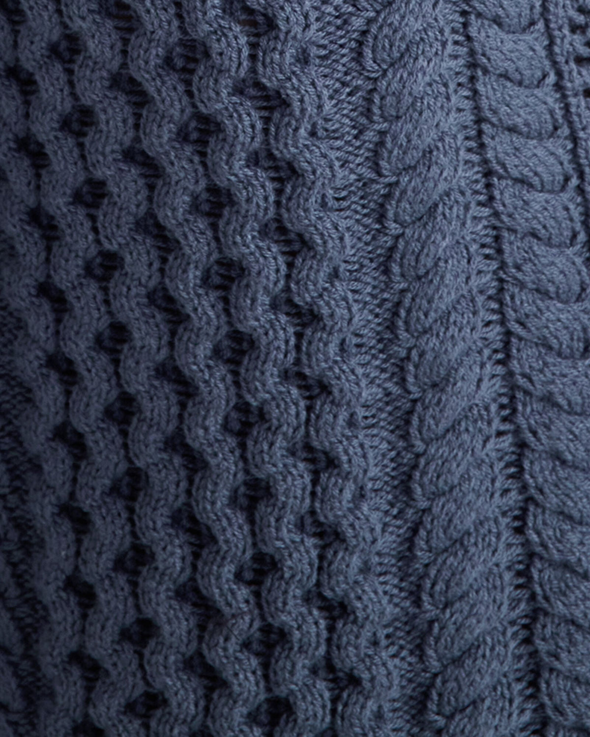 COTTON BLEND MIXED STITCH CARDIGAN | Talbots