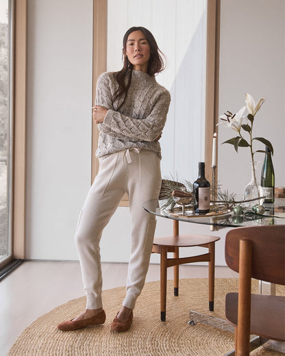 CASHMERE CARGO JOGGERS | Talbots