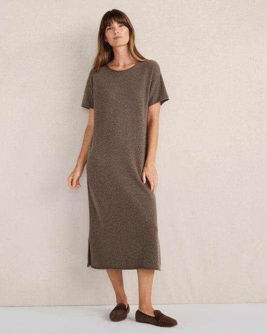 CASHMERE T-SHIRT DRESS | Talbots
