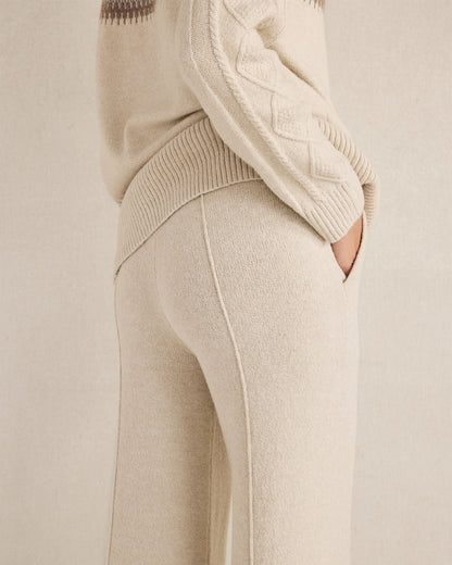 ORGANIC COTTON BLEND PINTUCK WIDE LEG PANTS | Talbots