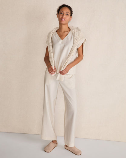 LUXE MODAL STRAIGHT LEG PANTS | Talbots