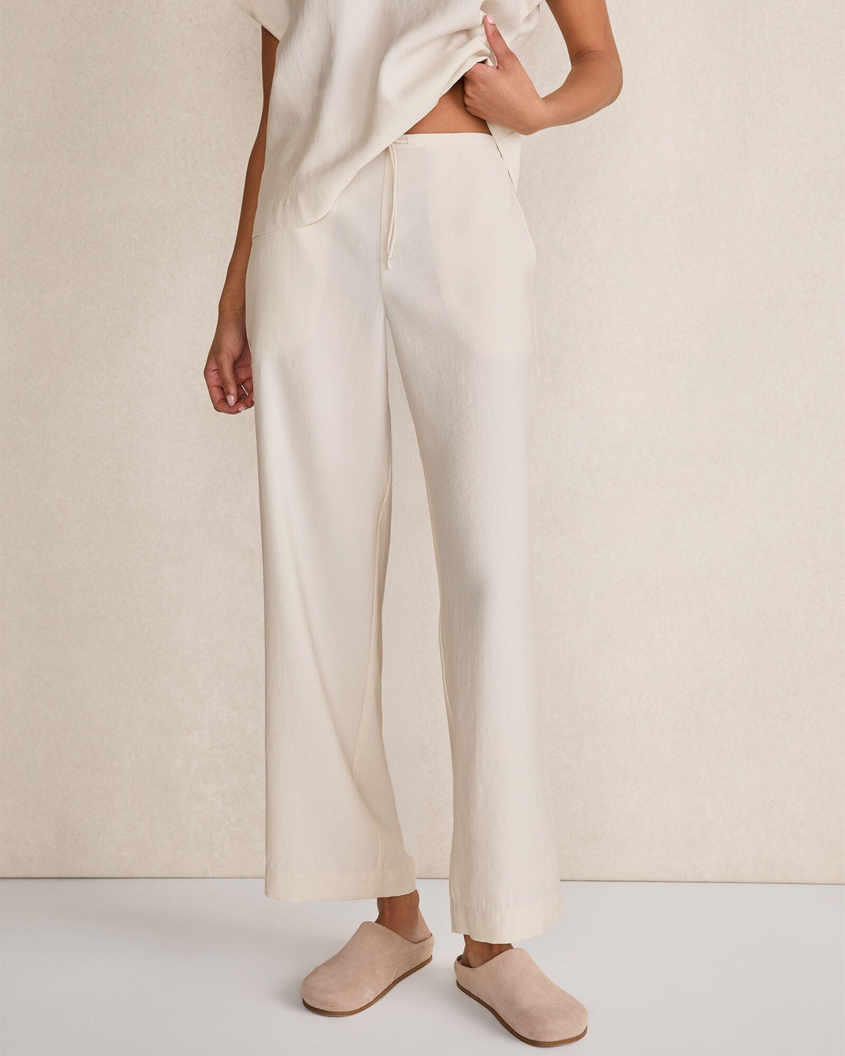 LUXE MODAL STRAIGHT LEG PANTS | Talbots