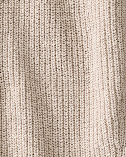 ORGANIC COTTON SHAKER STITCH OPEN FRONT CARDIGAN | Talbots