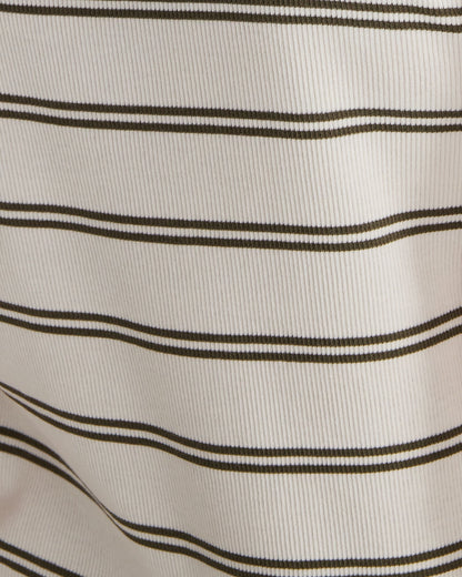 ORGANIC COTTON DOUBLE STRIPE RACERBACK TANK | Talbots