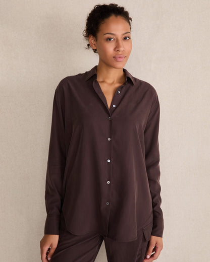 THE DAILY SHIRT IN DRAPEY MODAL | Talbots