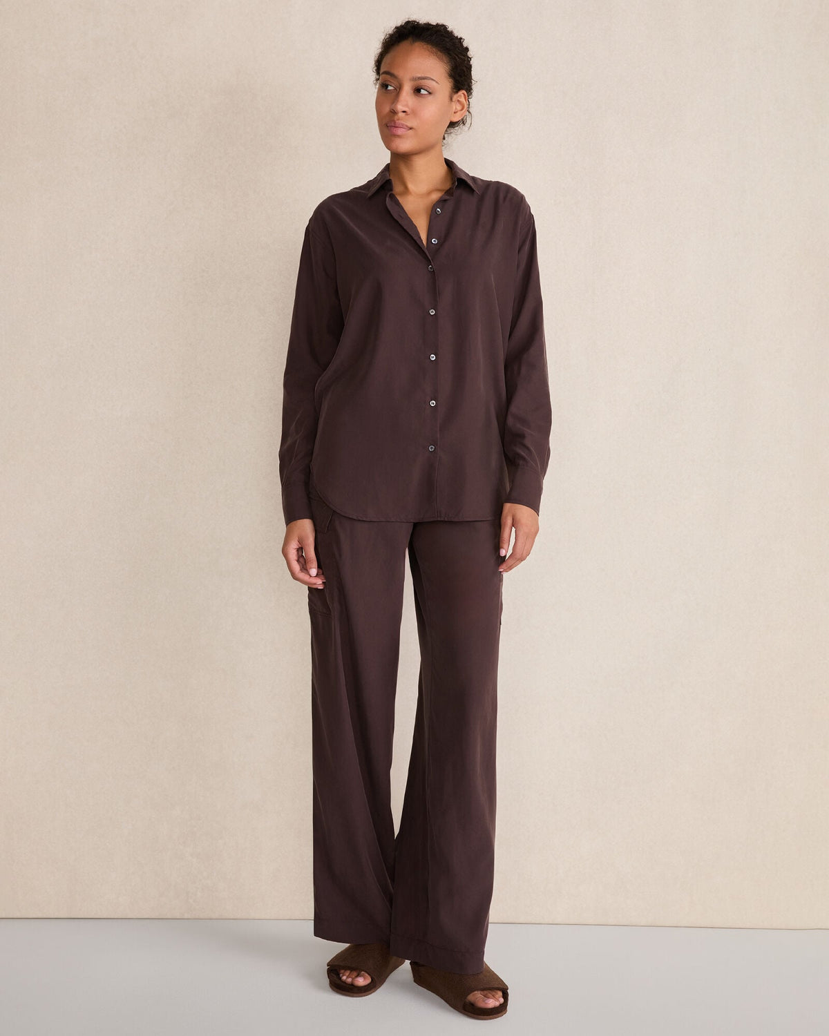 DRAPEY MODAL CARGO PANTS | Talbots