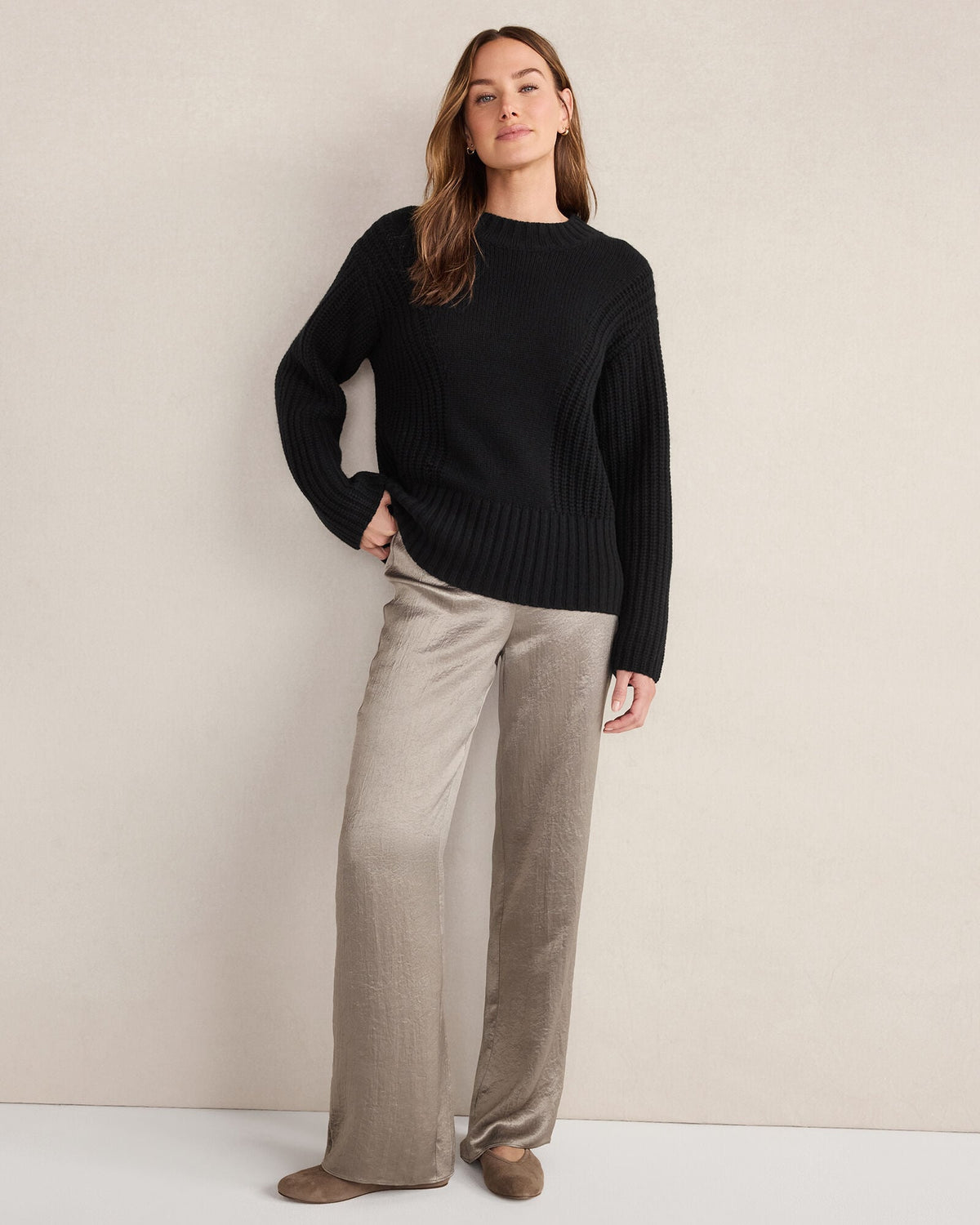 CASHMERE CREWNECK SWEATER | Talbots
