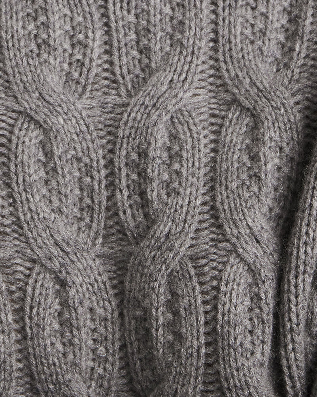 CASHMERE CABLE COLLARED SWEATER | Talbots